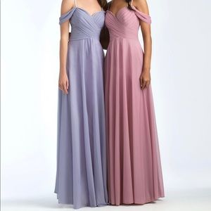 NWT Allure 1567 Burgundy Bridesmaid Dress